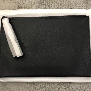 Black Clutch with tassel